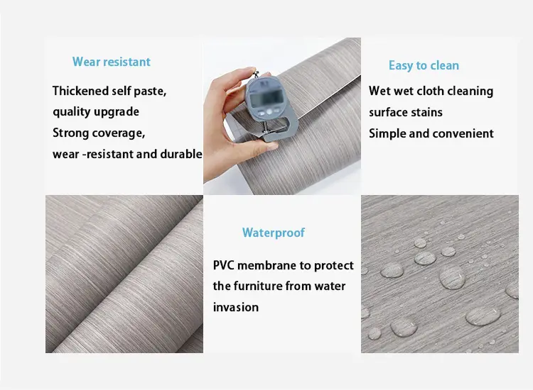 0 08mm 0 30mm Wood Grain Pvc Decorative Film