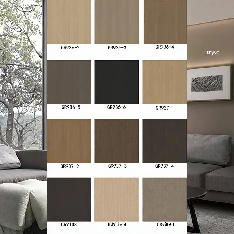 ଆଧୁନିକ ଡିଜାଇନ୍ ଷ୍ଟାଇଲ୍ PVC ସାଜସଜ୍ଜା ଚଳଚ୍ଚିତ୍ର |